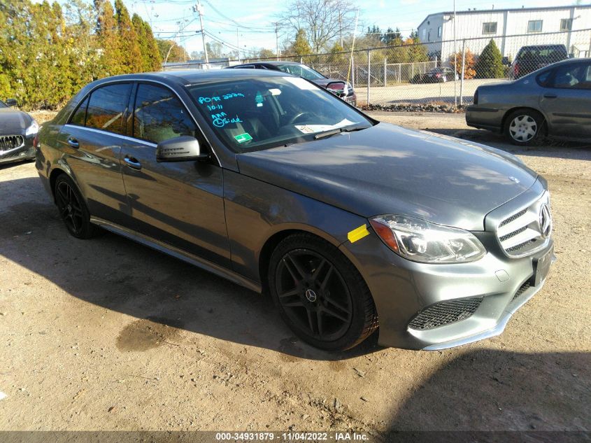 2016 MERCEDES-BENZ E 350 4MATIC