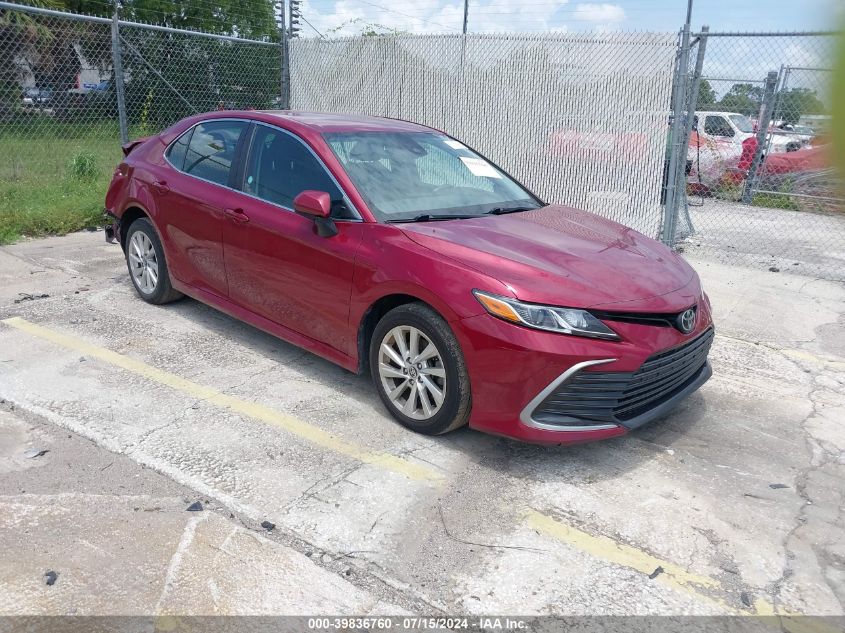 2021 TOYOTA CAMRY LE