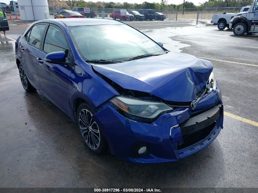 2014 TOYOTA COROLLA S PREMIUM