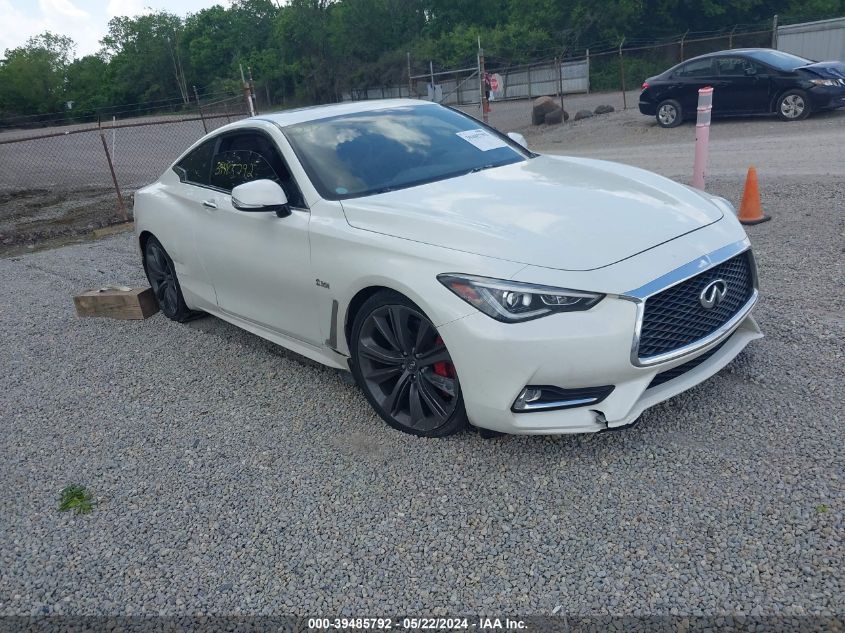 2018 INFINITI Q60 3.0T RED SPORT 400