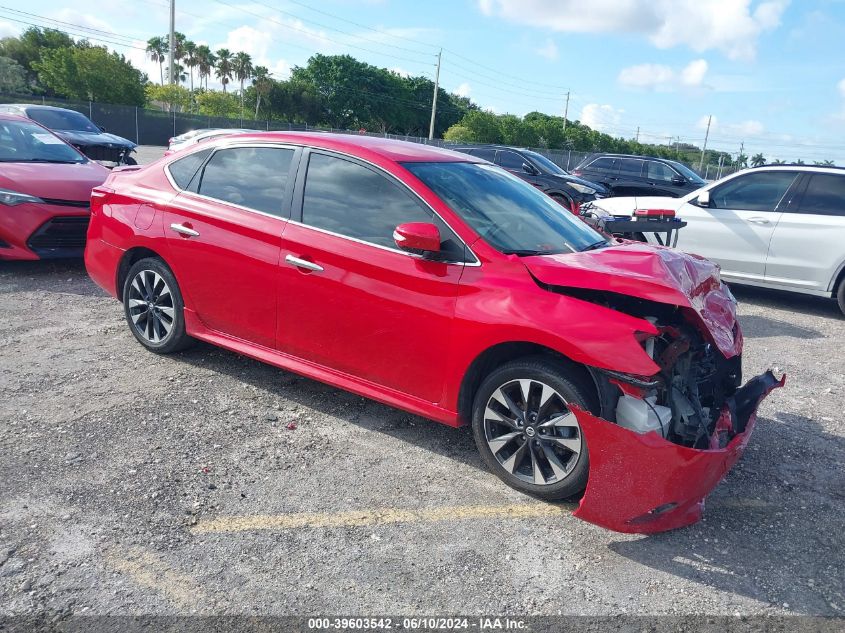 2019 NISSAN SENTRA SR