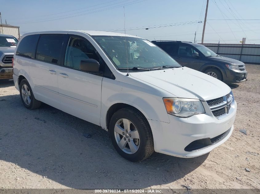 2015 DODGE GRAND CARAVAN SE