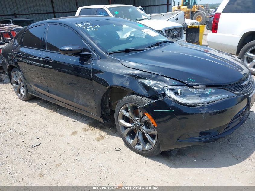 2015 CHRYSLER 200 S