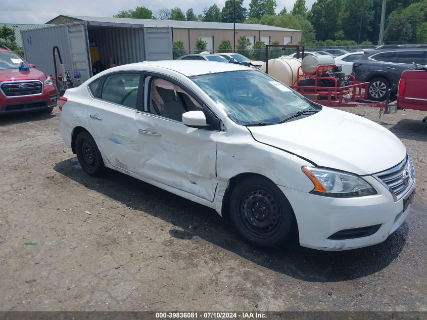 2015 NISSAN SENTRA SV