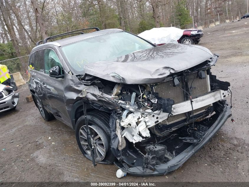 2018 TOYOTA HIGHLANDER XLE