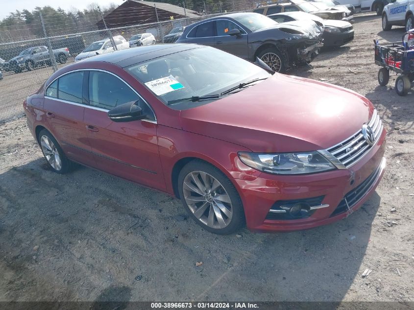 2013 VOLKSWAGEN CC 3.6L VR6 EXECUTIVE