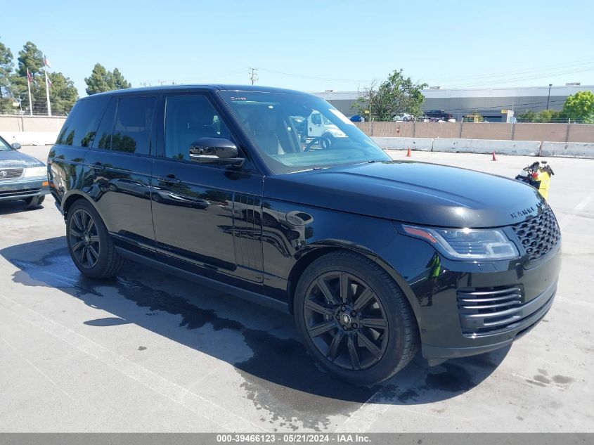 2019 LAND ROVER RANGE ROVER HSE