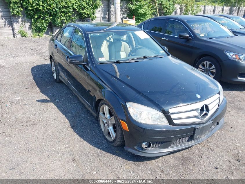 2010 MERCEDES-BENZ C 300 LUXURY 4MATIC/SPORT 4MATIC