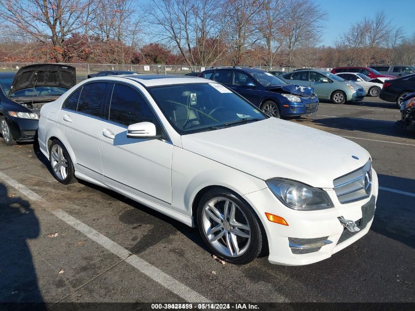 2013 MERCEDES-BENZ C 300 LUXURY 4MATIC/SPORT 4MATIC