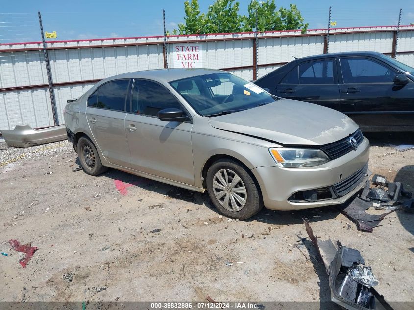 2014 VOLKSWAGEN JETTA 2.0L S