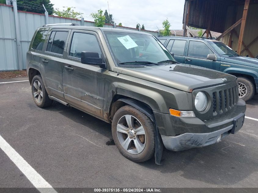 2016 JEEP PATRIOT HIGH ALTITUDE EDITION