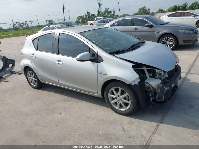 2012 TOYOTA PRIUS C FOUR