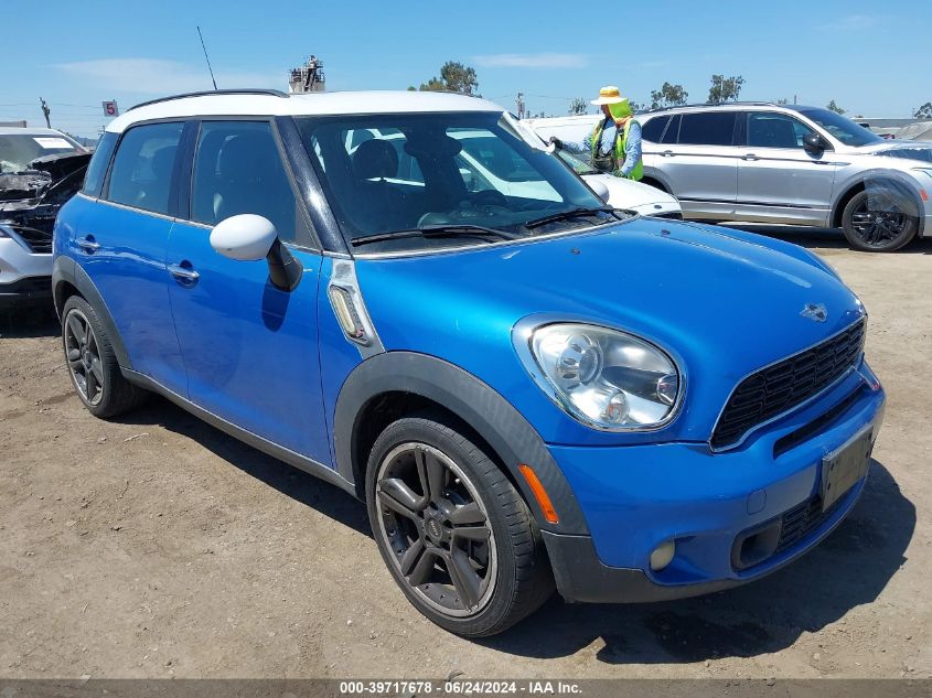 2012 MINI COOPER S COUNTRYMAN