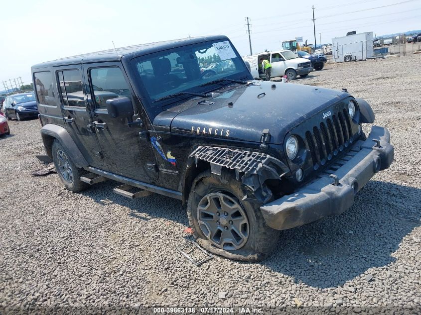 2017 JEEP WRANGLER UNLIMITED RUBICON 4X4