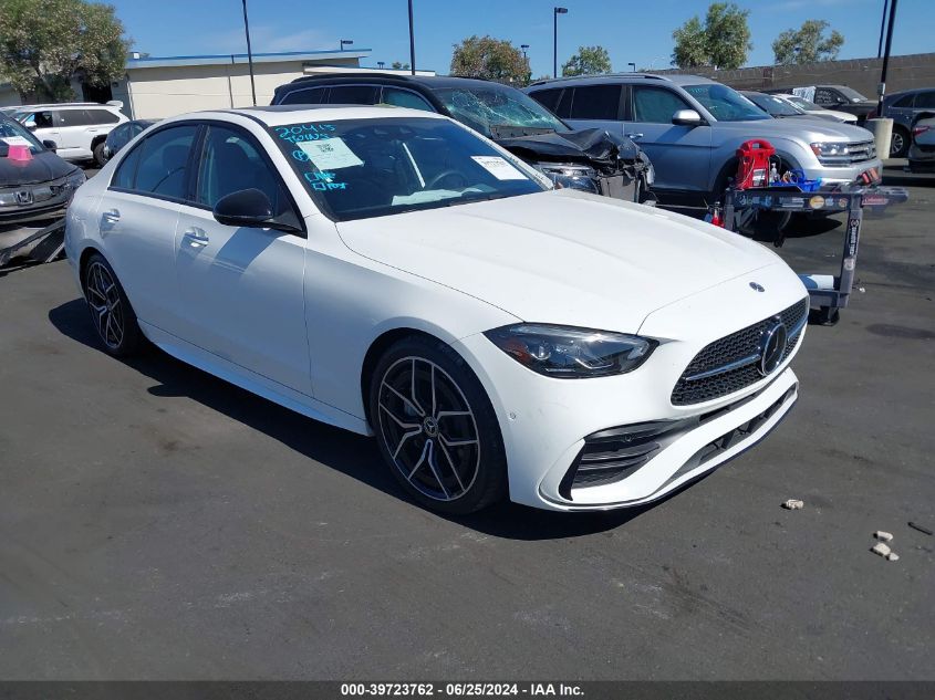 2022 MERCEDES-BENZ C 300 SEDAN