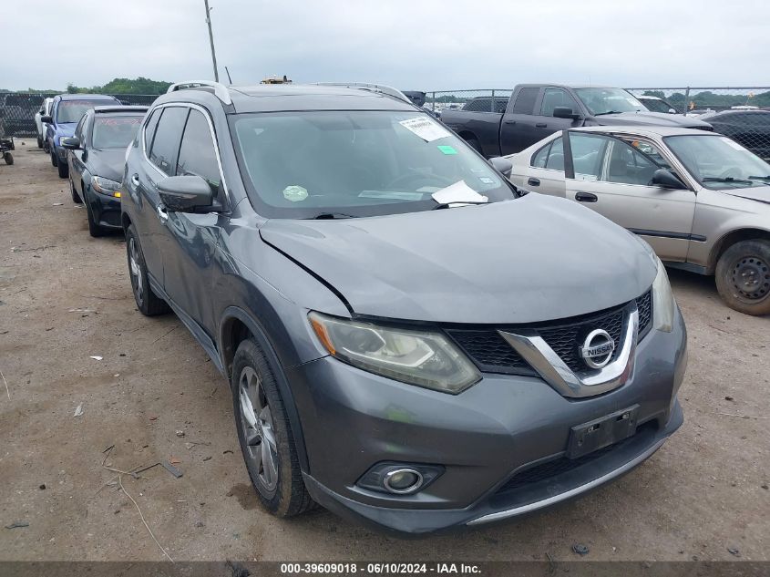 2015 NISSAN ROGUE S/SL/SV