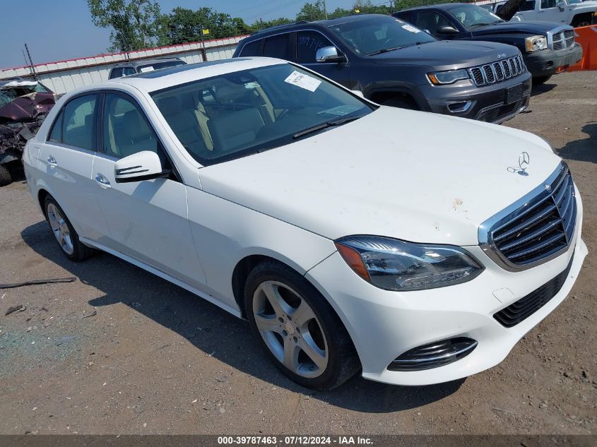 2014 MERCEDES-BENZ E 350 4MATIC