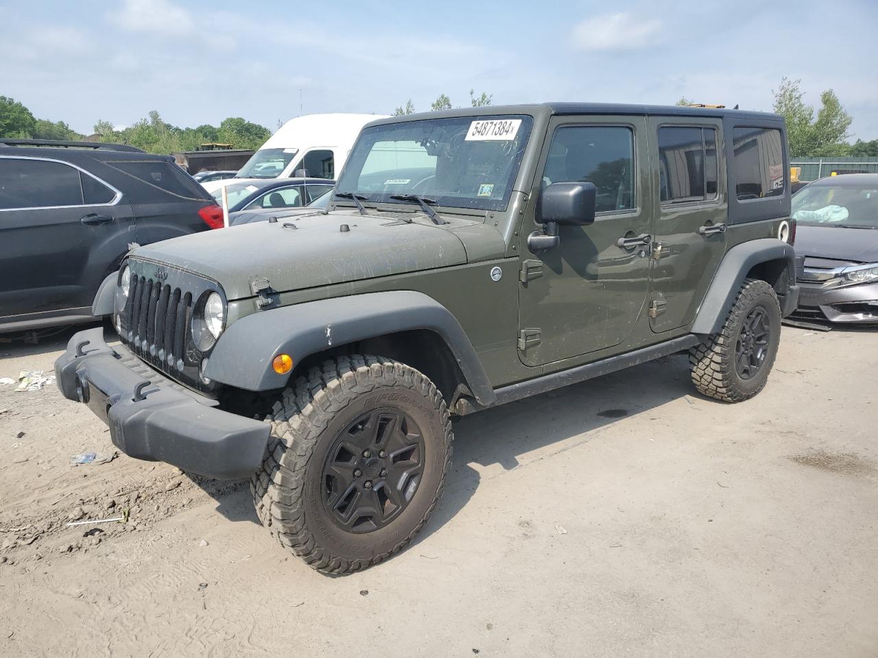 2015 JEEP WRANGLER UNLIMITED SPORT