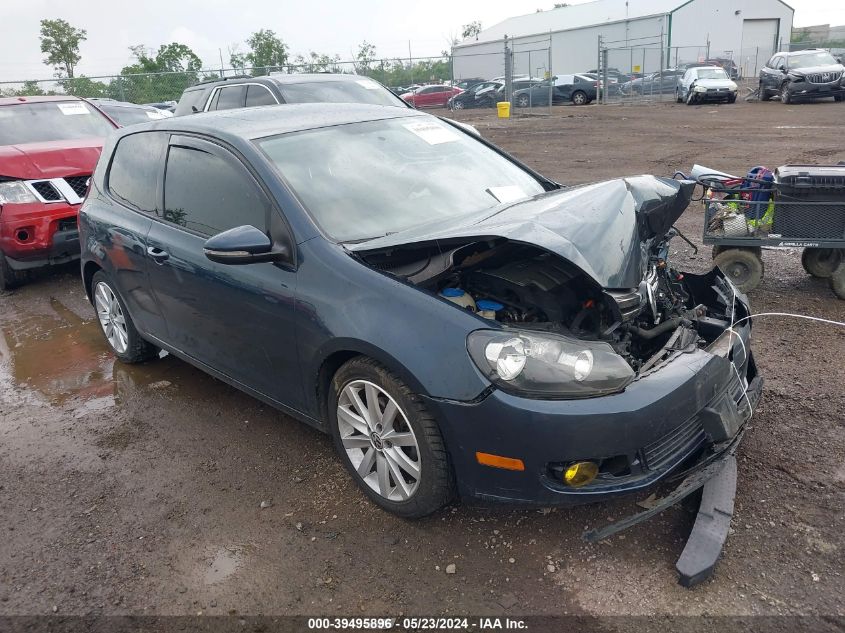 2013 VOLKSWAGEN GOLF 2.0L TDI 2-DOOR