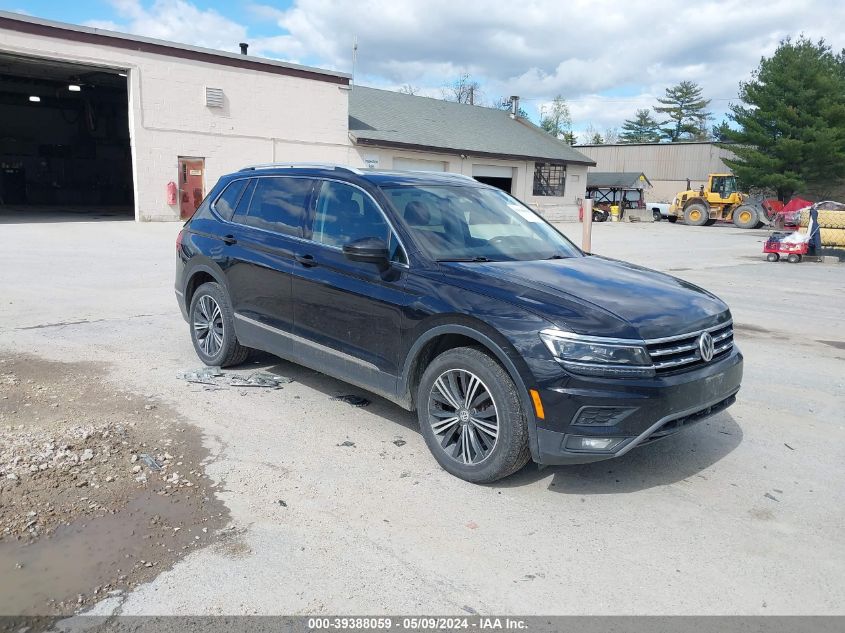 2018 VOLKSWAGEN TIGUAN 2.0T SEL PREMIUM