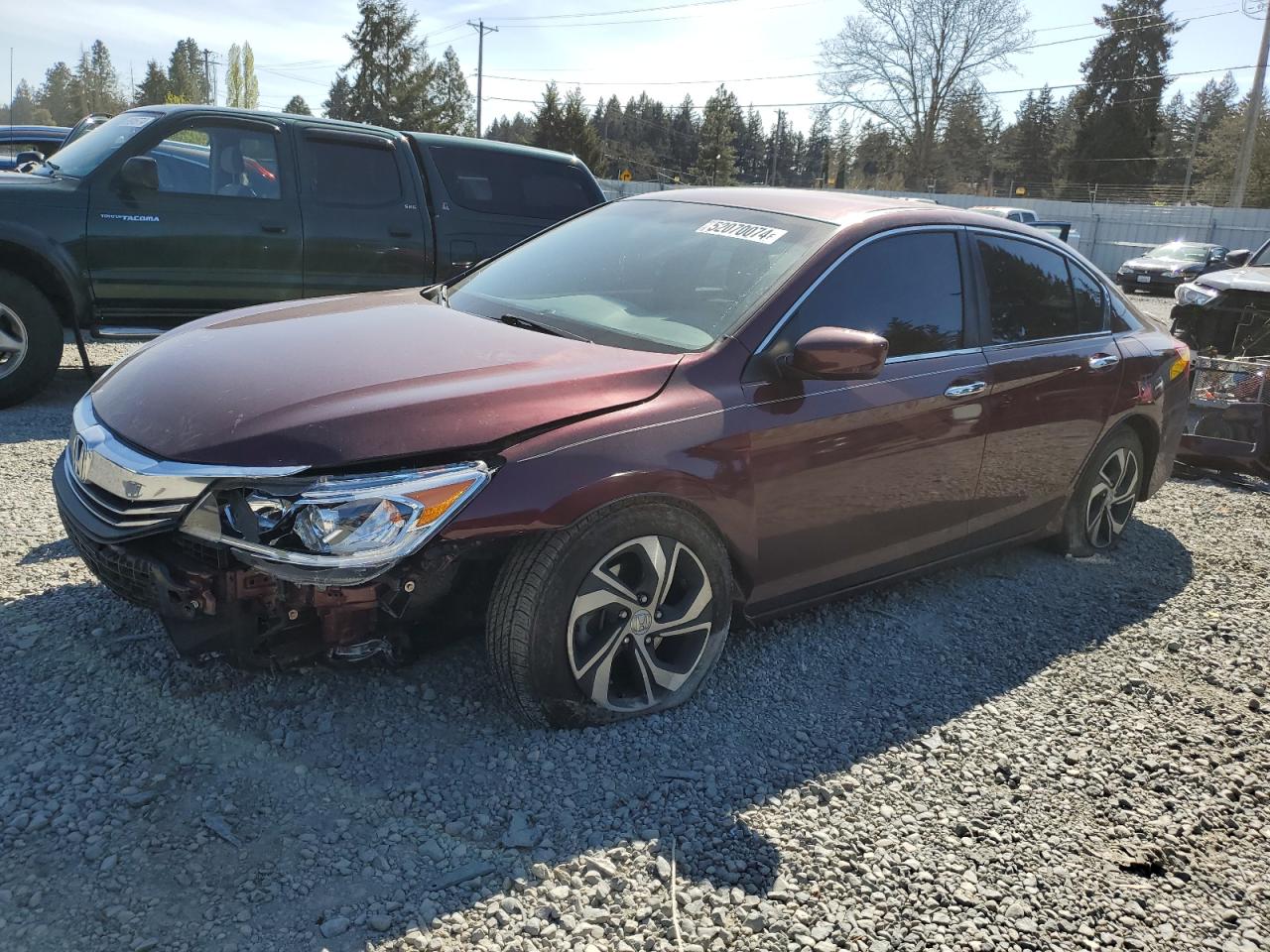 2016 HONDA ACCORD LX