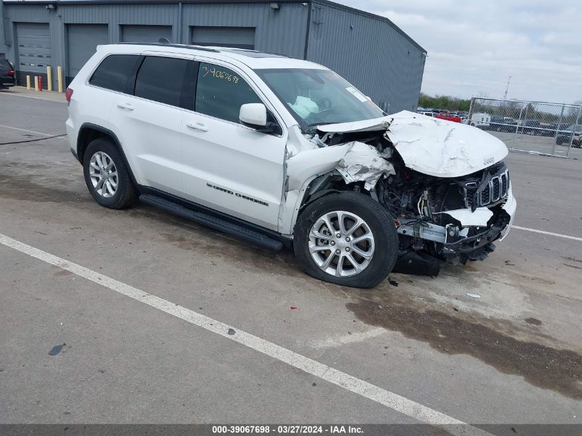 2022 JEEP GRAND CHEROKEE WK LAREDO E 4X4