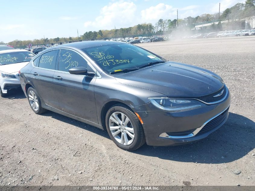 2016 CHRYSLER 200 LIMITED