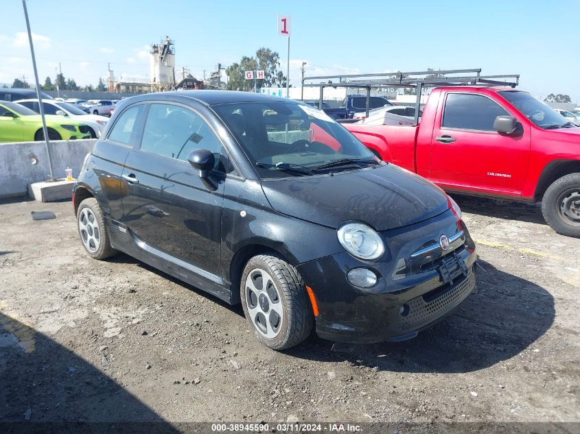 2013 FIAT 500E BATTERY ELECTRIC