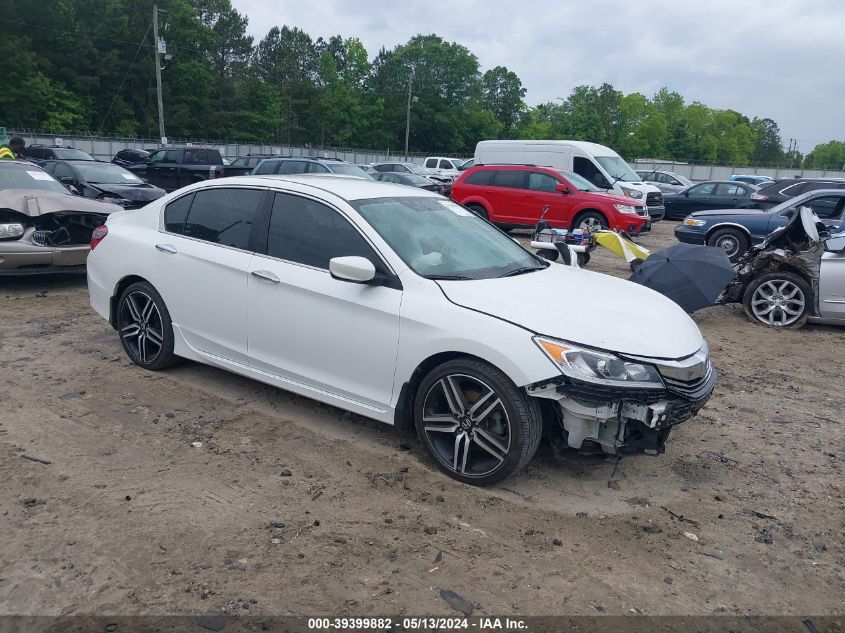 2017 HONDA ACCORD SPORT