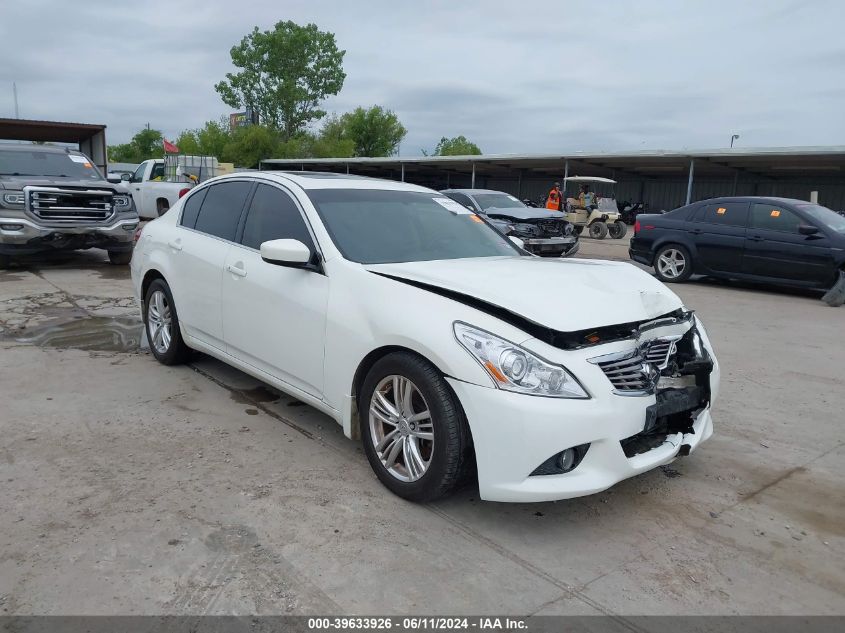 2013 INFINITI G37X