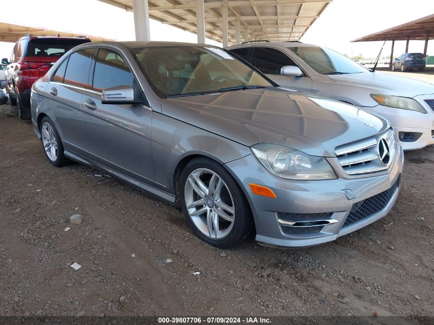 2012 MERCEDES-BENZ C 300 LUXURY 4MATIC/SPORT 4MATIC