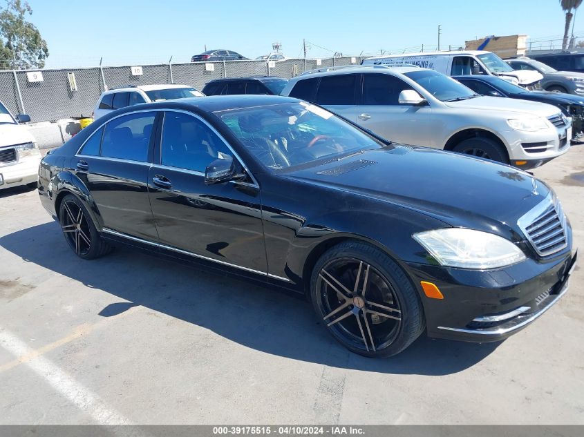 2011 MERCEDES-BENZ S 550