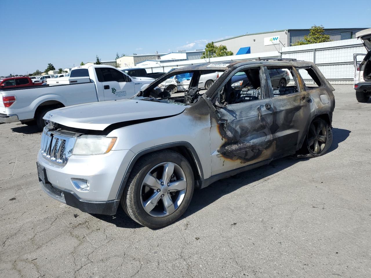 2012 JEEP GRAND CHEROKEE OVERLAND