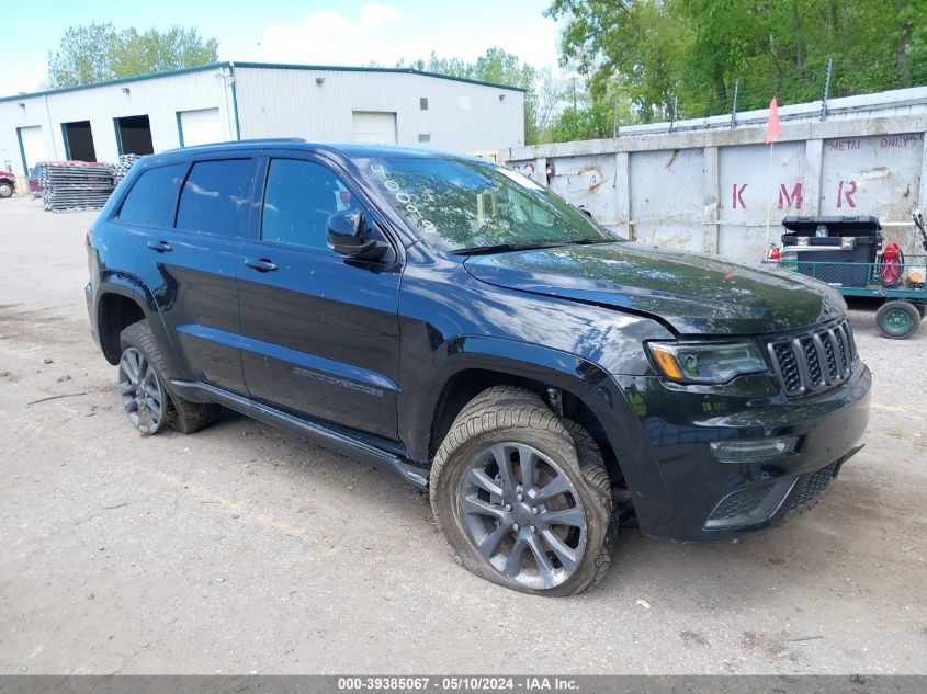 2019 JEEP GRAND CHEROKEE HIGH ALTITUDE 4X4