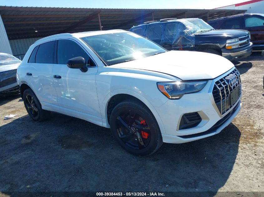 2021 AUDI Q3 PREMIUM 40 TFSI QUATTRO TIPTRONIC