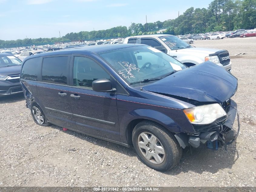 2013 DODGE GRAND CARAVAN AMERICAN VALUE PKG