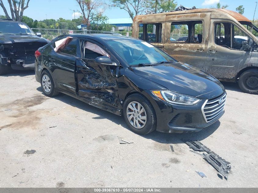 2018 HYUNDAI ELANTRA SE