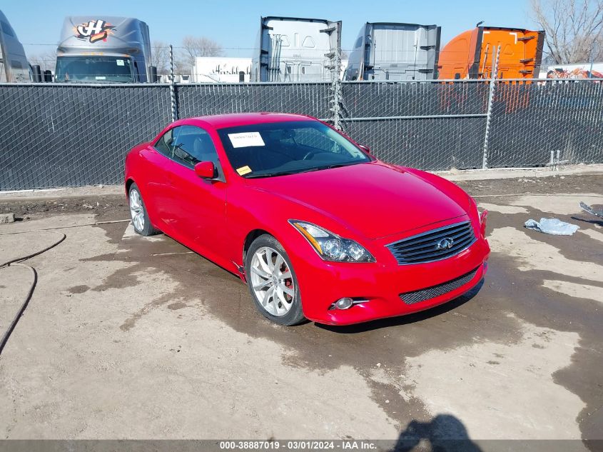 2011 INFINITI G37