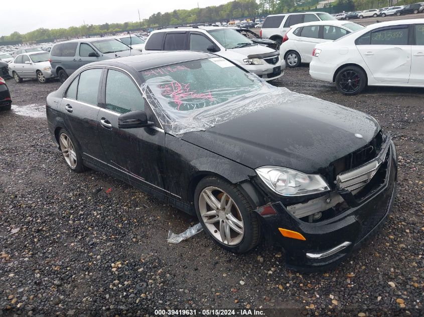 2012 MERCEDES-BENZ C 300 LUXURY 4MATIC/SPORT 4MATIC