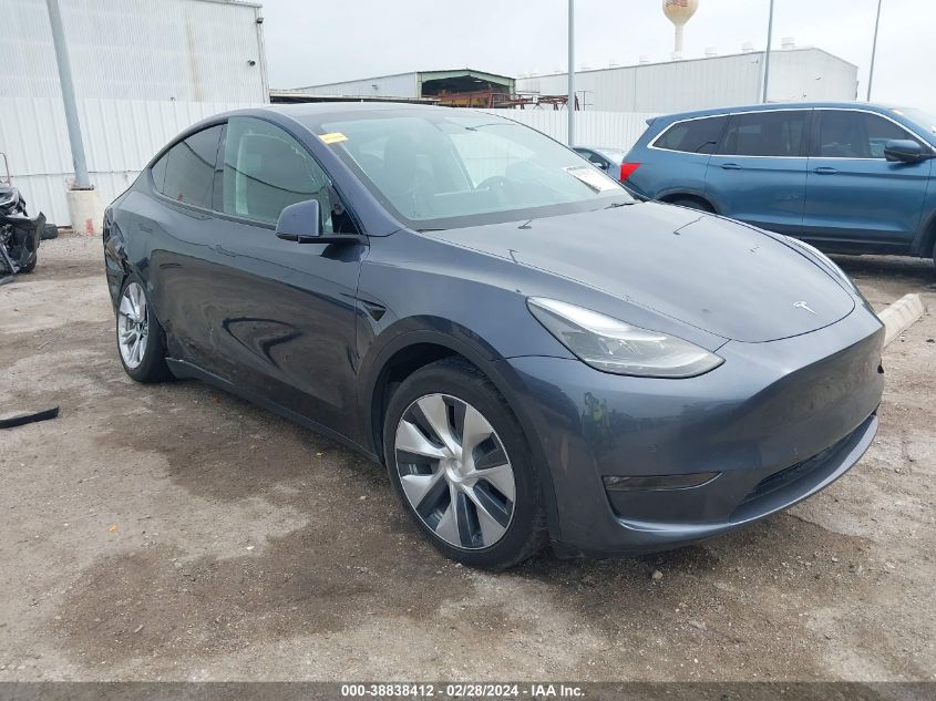 2022 TESLA MODEL Y LONG RANGE DUAL MOTOR ALL-WHEEL DRIVE