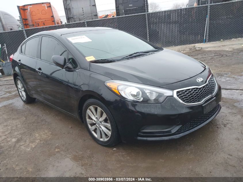 2016 KIA FORTE LX