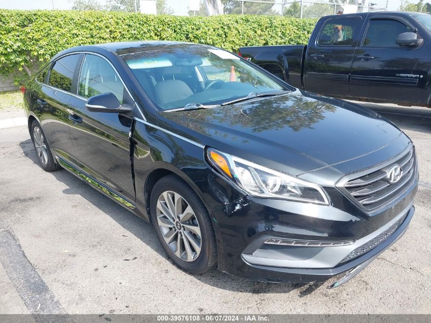 2016 HYUNDAI SONATA SPORT