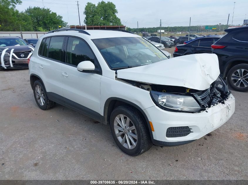 2017 VOLKSWAGEN TIGUAN 2.0T/2.0T S