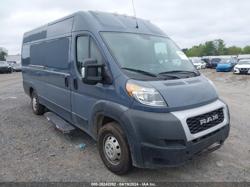 2020 RAM PROMASTER 3500 CARGO VAN HIGH ROOF 159 WB EXT