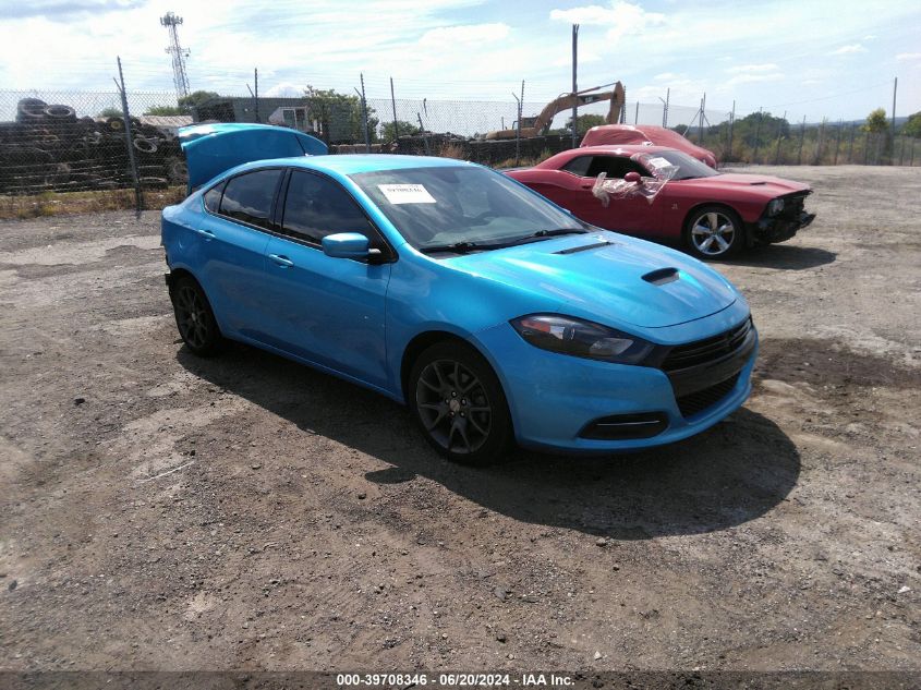 2016 DODGE DART TURDO