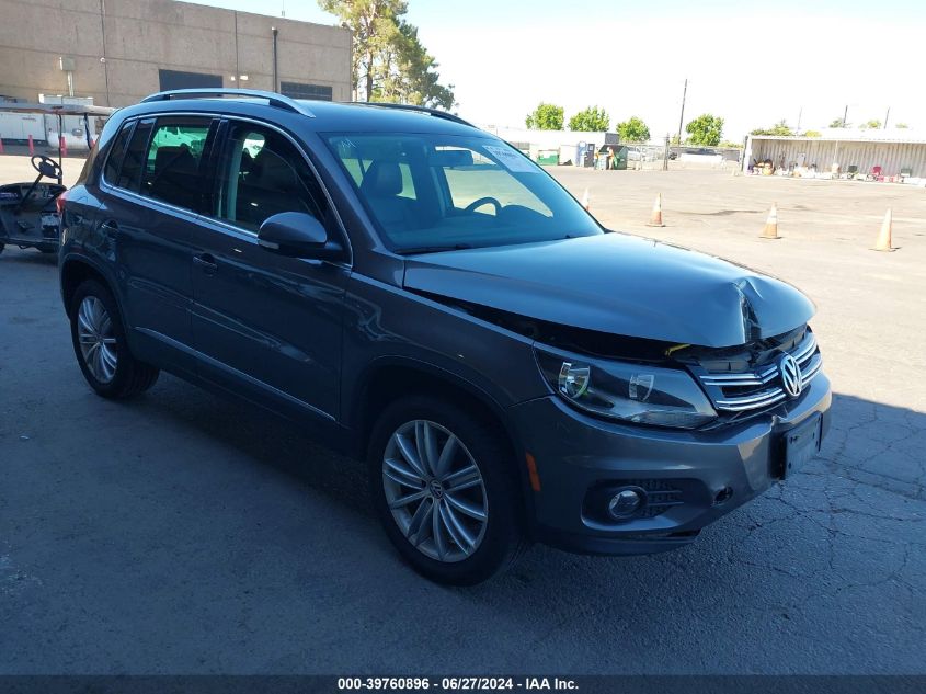 2014 VOLKSWAGEN TIGUAN SE