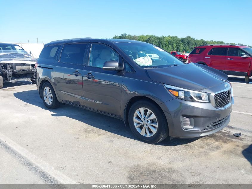 2016 KIA SEDONA LX