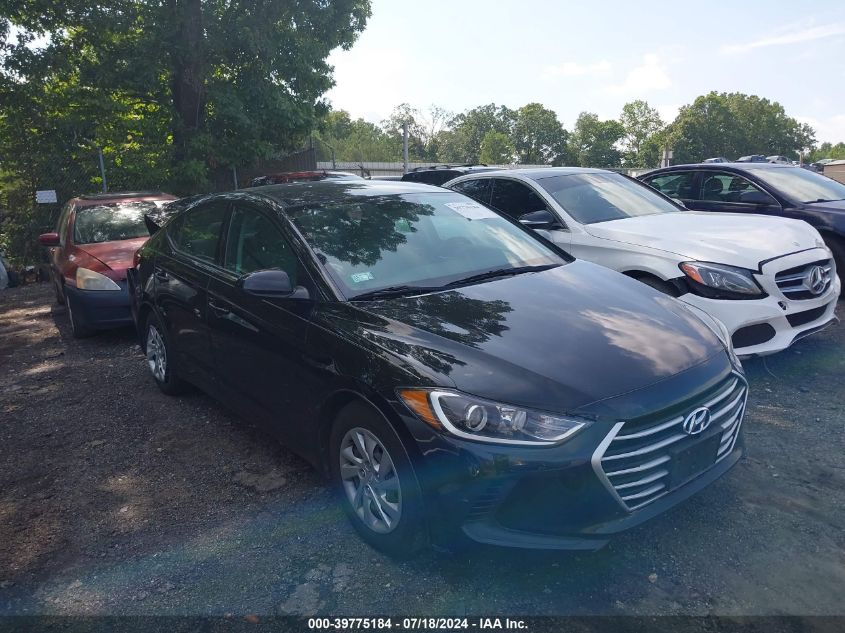 2017 HYUNDAI ELANTRA SE