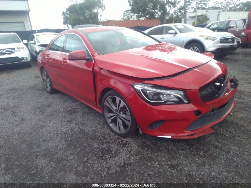 2019 MERCEDES-BENZ CLA 250