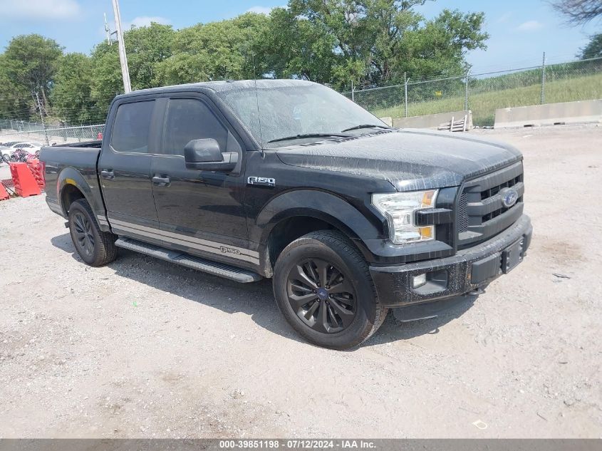 2016 FORD F150 SUPERCREW